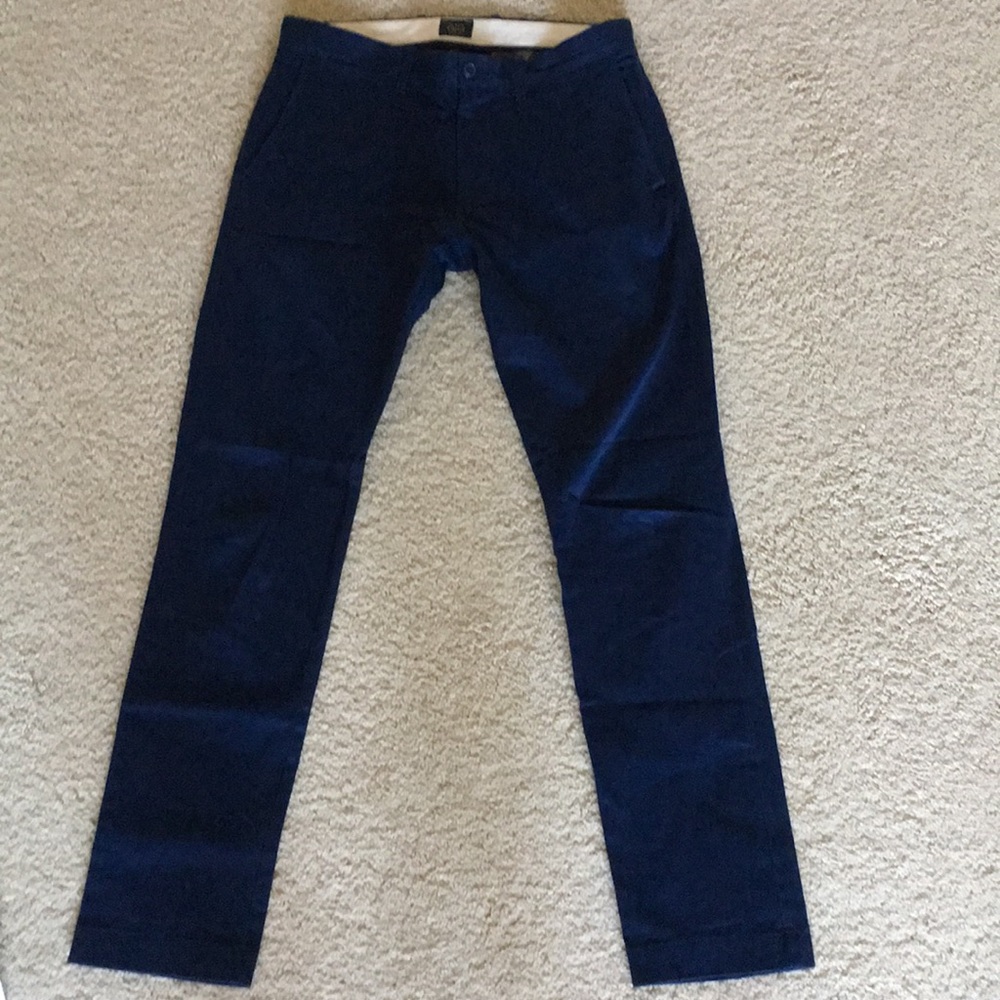 slim STRETCH J crew Chino Pants 30x32
